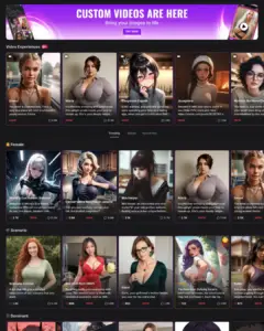 GptGirlfriend Homepage 1