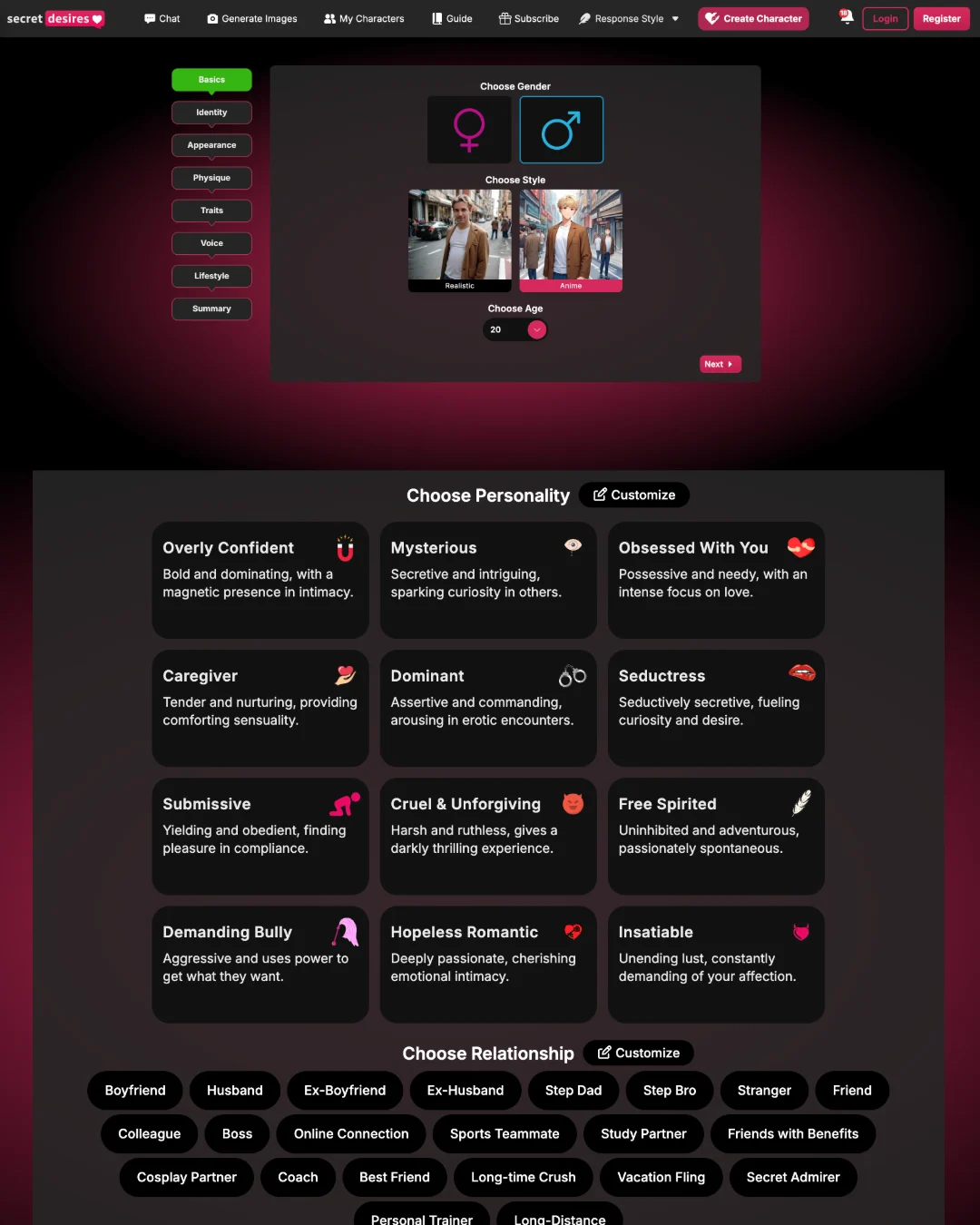 SecretDesires – Chat